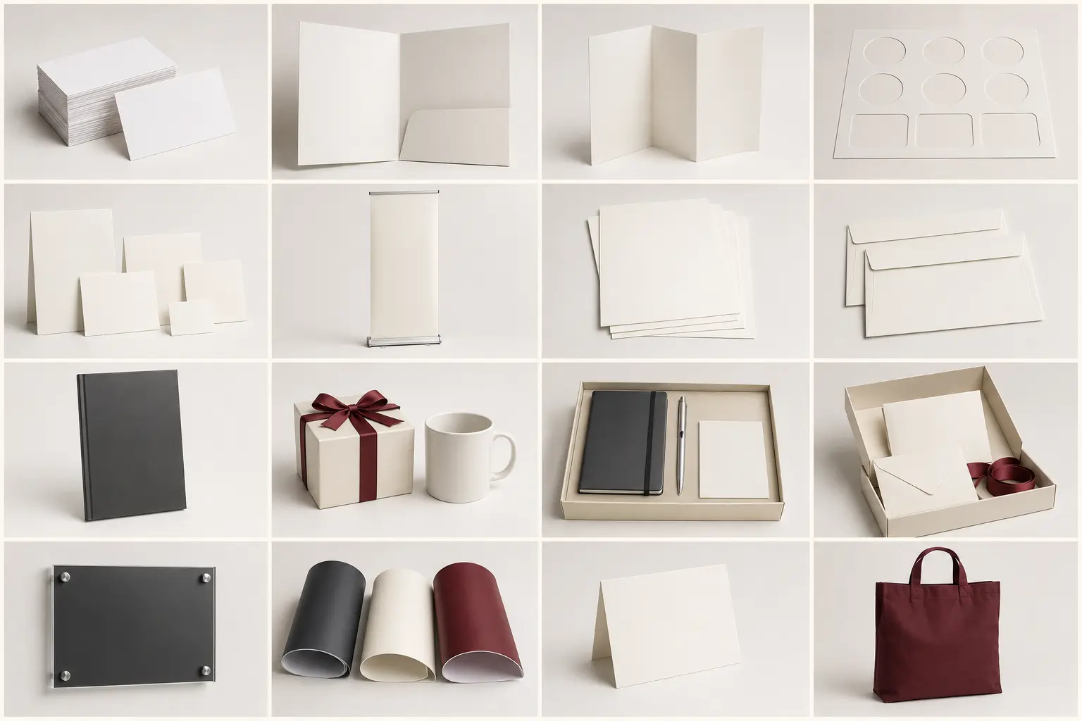 Business Cards, illustrative corporate merchandise example
