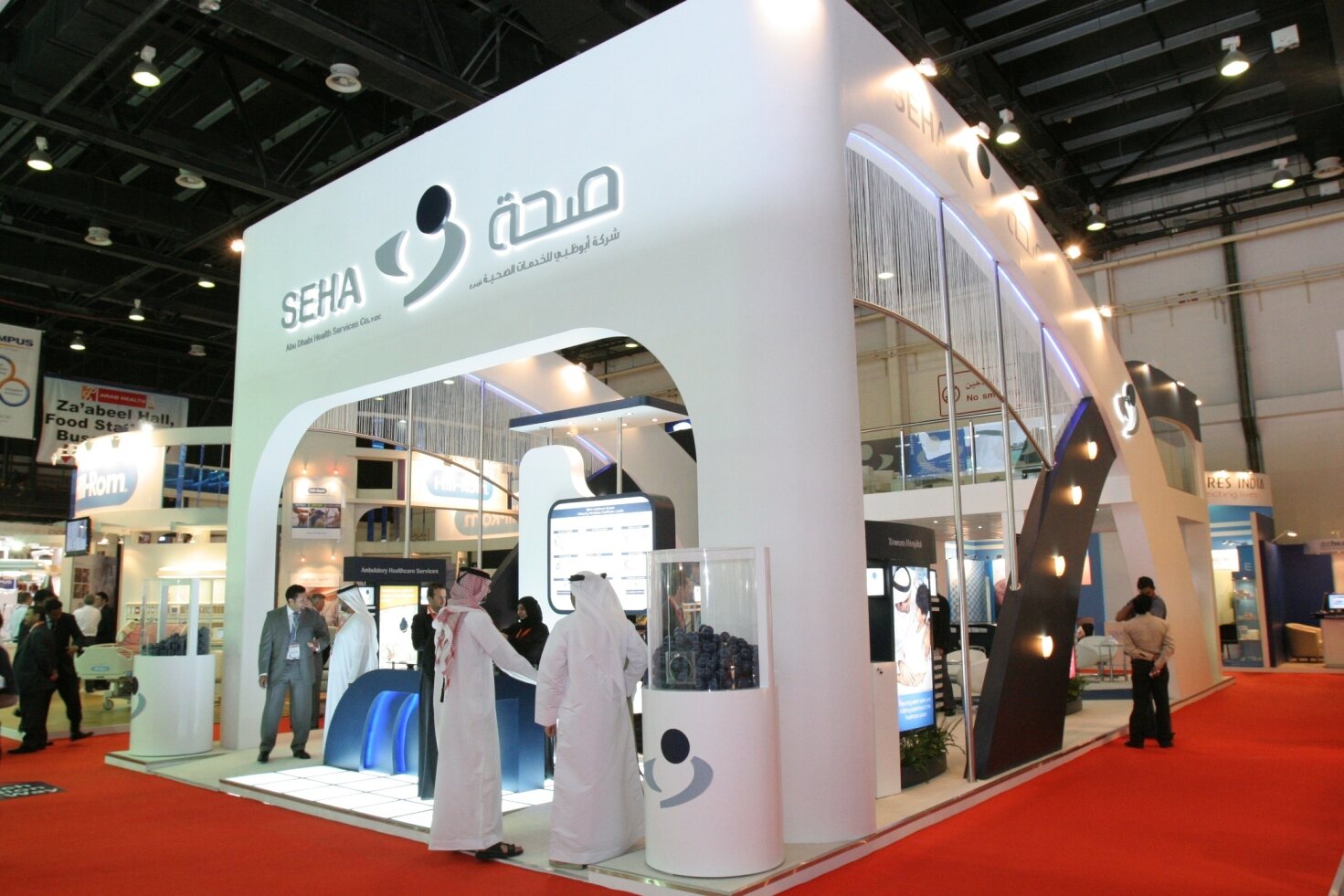 SEHA custom exhibition stand